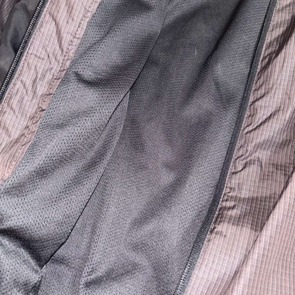 Jim Beam Charcoal Windbreaker Zip-Away Hood Full Zip Long Sleeve Lined Mens SzXL - Picture 13 of 15